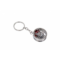 [Keychain Rim s třmeny Silver]