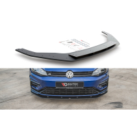 [Závodní odolnost Přední splitter VW Golf 7 R / R-Line Facelift - černý]