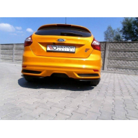 [Zadní boční rozdělovače Ford Focus ST Mk3 Hatchback - Lesklá černá]