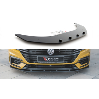 [Závodní odolnost Přední splitter Volkswagen Arteon R-Line - černý]