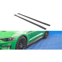 [Street Pro Boční sukně Difuzory V.1 Ford Mustang GT Mk6 Facelift - Černá]