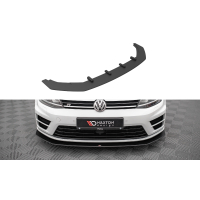 [Přední splitter Street Pro V.2 Volkswagen Golf R Mk7 - Black]