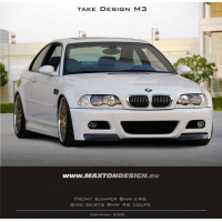 [PŘEDNÍ NÁRAZNÍK BMW 3 E46 COUPE & CABRIO < M3 LOOK >]