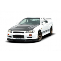 [PŘEDNÍ NÁRAZNÍK NISSAN SKYLINE R34 GTR (BEZ DIFUZORU) VZHLED GTR]