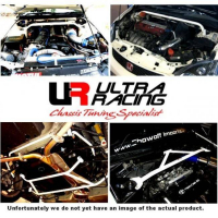 [Hyundai Palisade LX2 2.2D 4WD 20+ UltraRacing 4-point rear lower Bar]