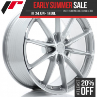 [JAPAN RACING JR37 - SILVER MACHINED FACE - EARLY SUMMER SALE]