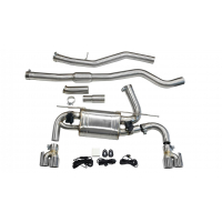 [CatBack Exhaust System BMW (F32 F33 F36) 420 425 428 430 2.0T N20 B48 14+ Active]