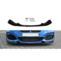 [Maxton Design spoiler pod přední nárazník ver.3 pro BMW řada 1 F20- F21 Facelift, plast ABS bez povrchové úpravy]