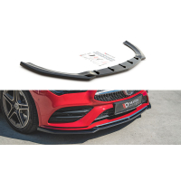 [Maxton Design spoiler pod přední nárazník pro Mercedes CLA C118/AMG-Line, carbon-Look]