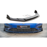 [Maxton Design "Racing durability" spoiler pod přední nárazník ver.2 pro Volkswagen Golf R Mk7 Facelift, plast ABS bez povrchové úpravy]