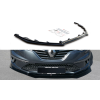 [Maxton Design spoiler pod přední nárazník pro Renault Megane Mk4, carbon-Look]