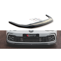 [Maxton Design spoiler pod přední nárazník ver.4 pro Volkswagen Golf GTI Mk8, plast ABS bez povrchové úpravy]