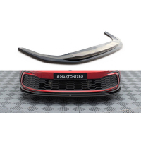 [Maxton Design spoiler pod přední nárazník ver.5 pro Volkswagen Golf GTI Mk8, černý lesklý plast ABS]