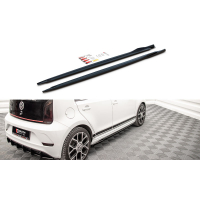 [Maxton Design difuzory pod boční prahy pro Volkswagen UP GTI, carbon-Look]