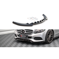 [Maxton Design spoiler pod přední nárazník pro Mercedes třída C W 205/Standard, carbon-Look]