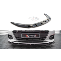 [Maxton Design spoiler pod přední nárazník pro Audi A7 C8, carbon-Look]