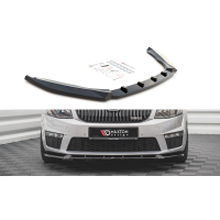 [Maxton Design spoiler pod přední nárazník ver.3 pro Škoda Octavia RS Mk3, plast ABS bez povrchové úpravy]