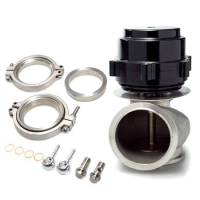 [External Wastegate TurboWorks 60mm 2,2 bar V-band Black]