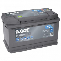 [Baterie EXIDE PREMIUM CARBON 12V 90Ah / 720A EA900]